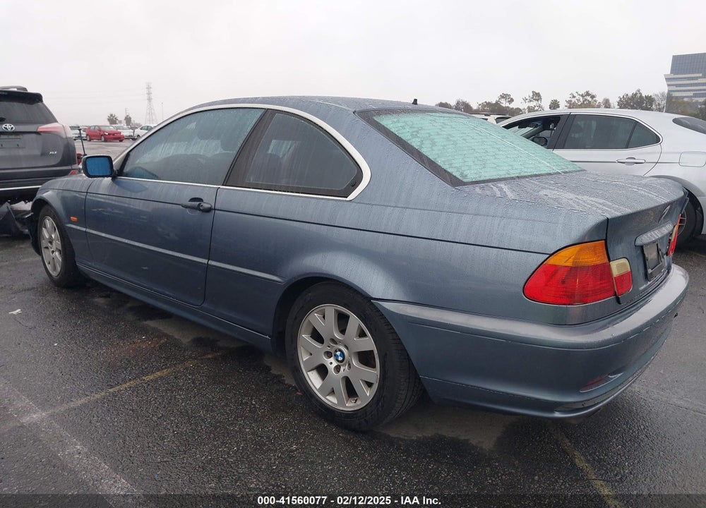 2000 BMW 323CI VIN: WBABM3348YJN80646