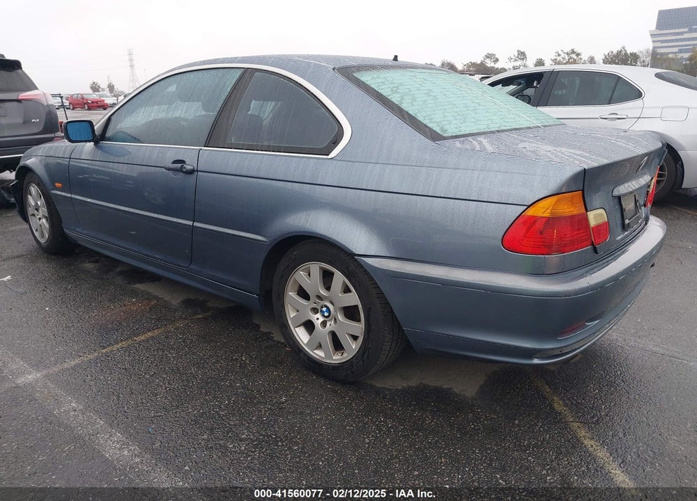 2000 BMW 323CI VIN: WBABM3348YJN80646