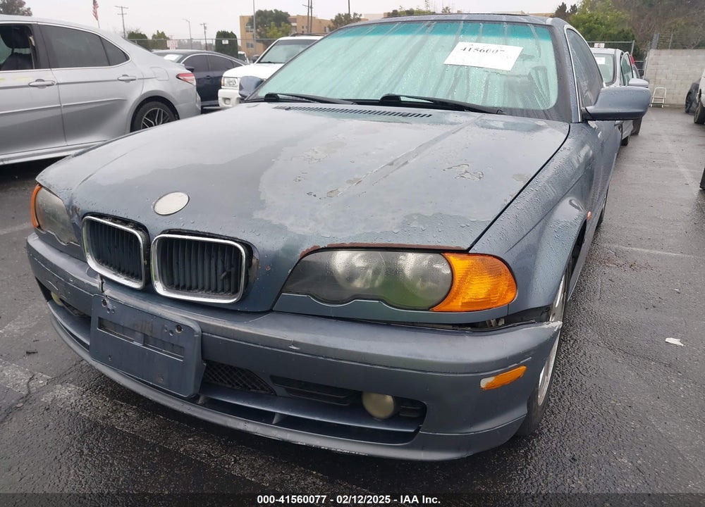 2000 BMW 323CI VIN: WBABM3348YJN80646