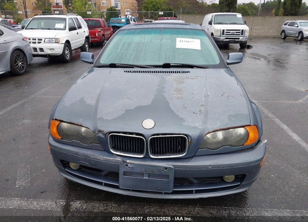 2000 BMW 323CI VIN: WBABM3348YJN80646