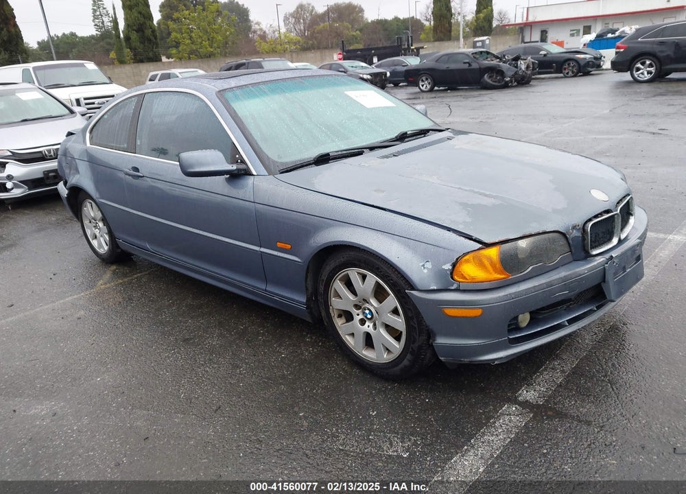 2000 BMW 323CI VIN: WBABM3348YJN80646