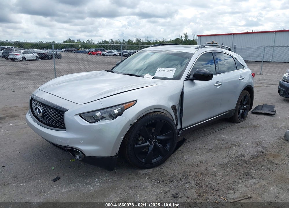 2017 INFINITI QX70 VIN: JN8CS1MU0HM144280