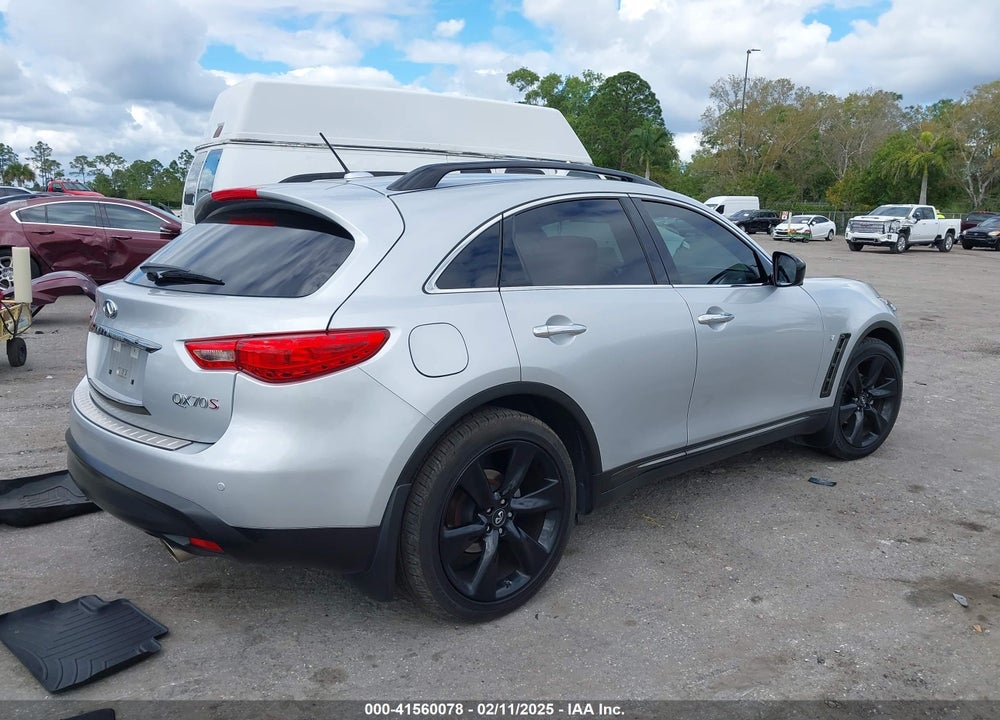 2017 INFINITI QX70 VIN: JN8CS1MU0HM144280