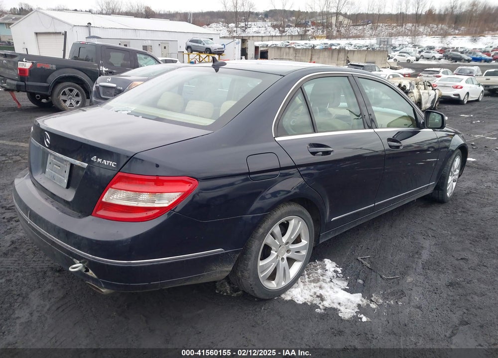 2008 MERCEDES-BENZ C 300 LUXURY 4MATIC/SPORT 4MATIC VIN: WDDGF81X58F138445