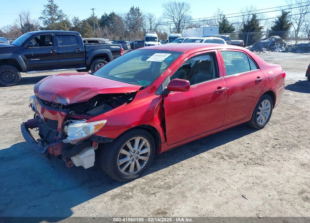 2009 TOYOTA COROLLA VIN: JTDBL40E89J015792