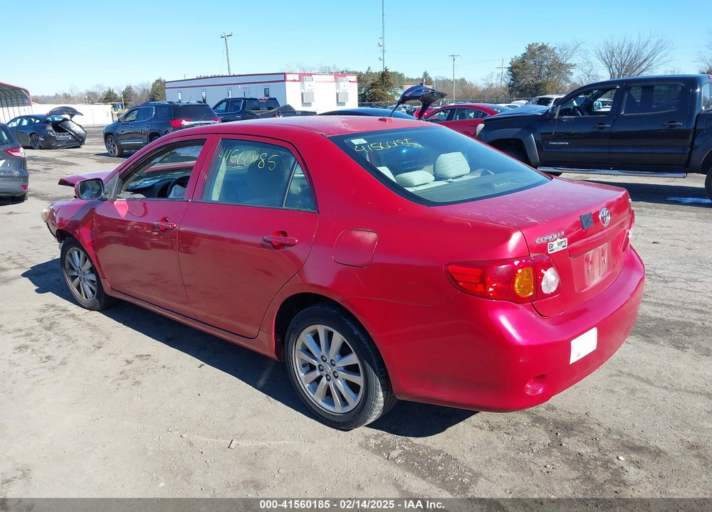 2009 TOYOTA COROLLA VIN: JTDBL40E89J015792