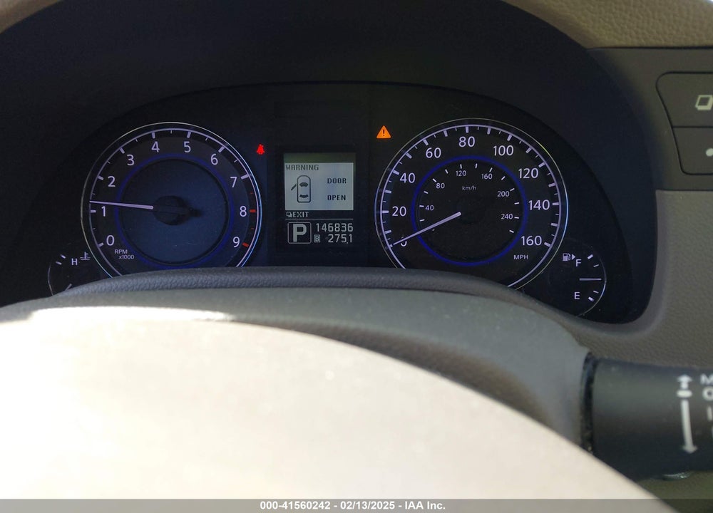 2010 INFINITI G37X VIN: JN1CV6AR7AM454791
