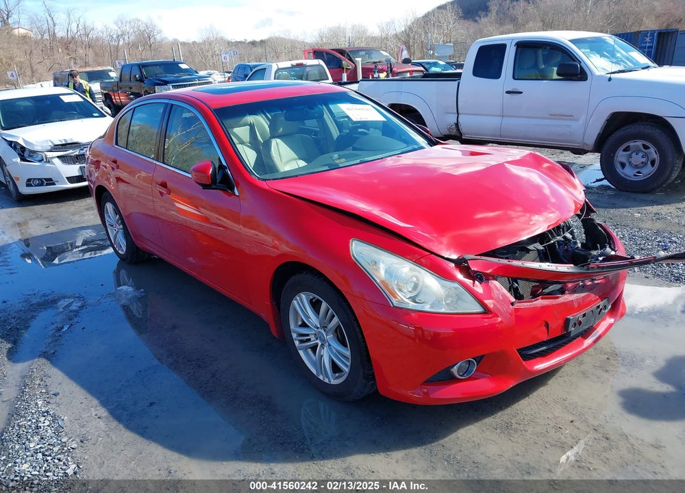 2010 INFINITI G37X VIN: JN1CV6AR7AM454791
