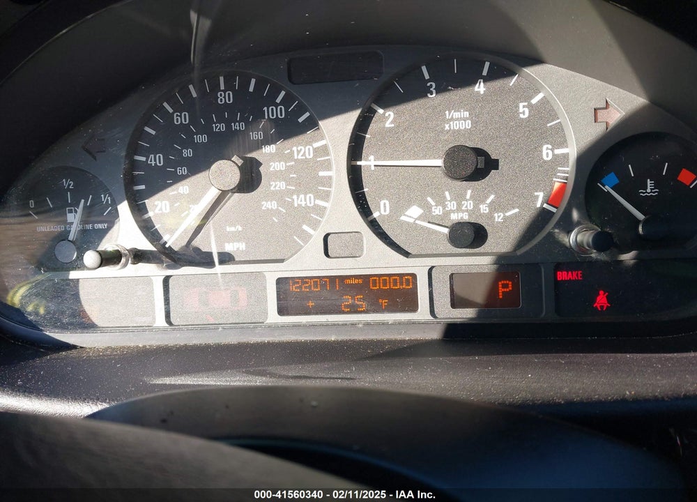 2003 BMW 325I VIN: WBAET37413NJ34060