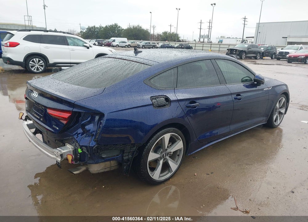 2021 AUDI A5 SPORTBACK PRESTIGE 45 TFSI QUATTRO S TRONIC VIN: WAUEACF50MA003498