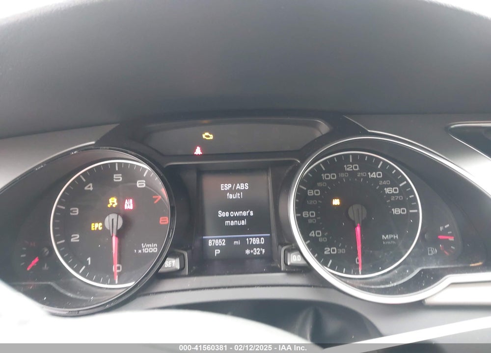 2009 AUDI A5 VIN: WAUDK78T49A050911