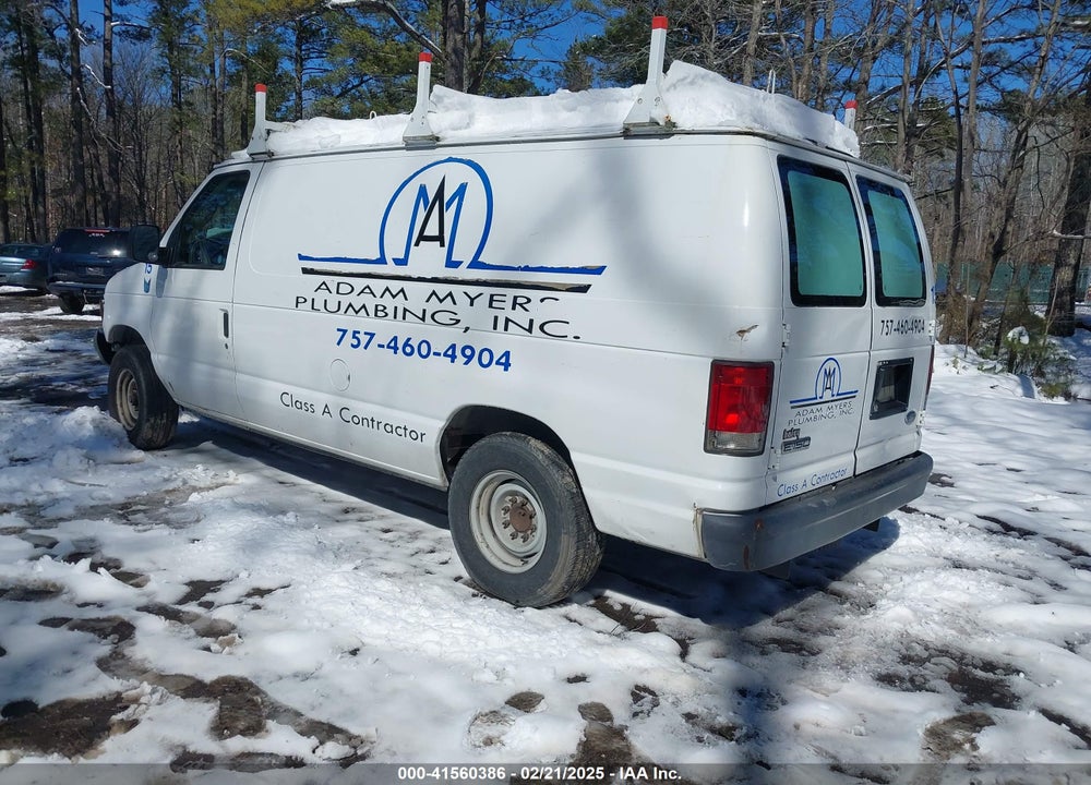 2007 FORD E-150 COMMERCIAL/RECREATIONAL VIN: 1FTNE14WX7DB23318