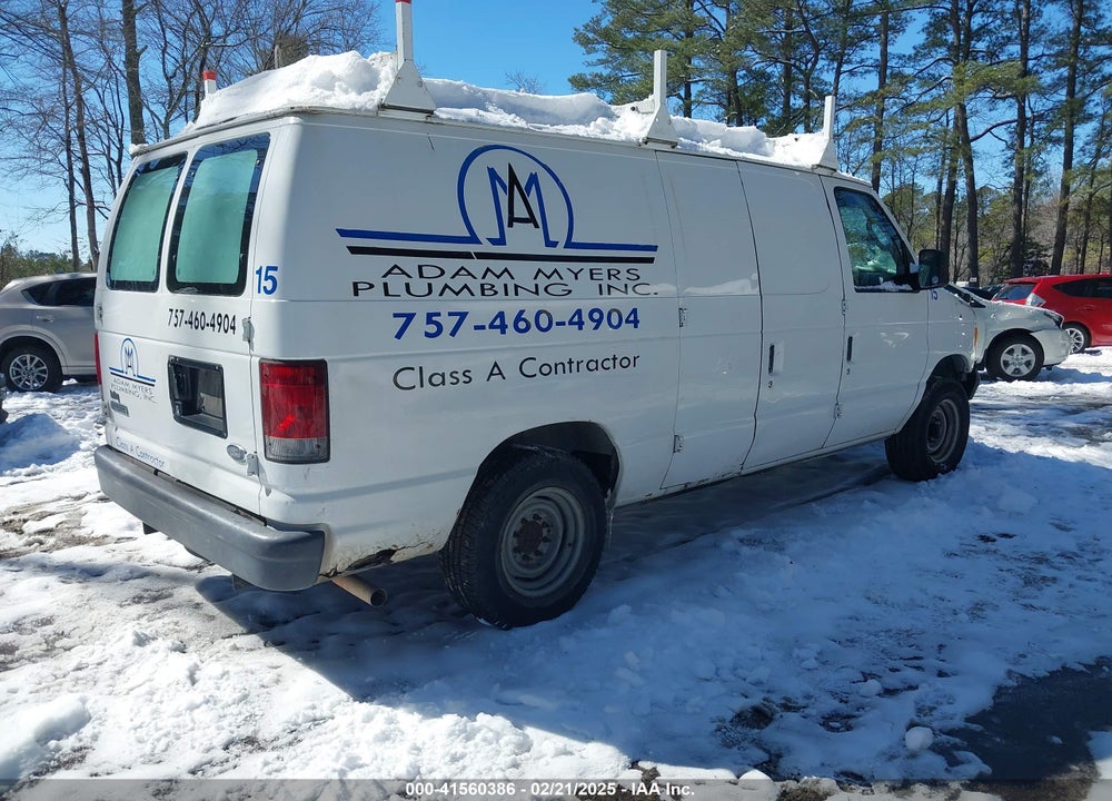 2007 FORD E-150 COMMERCIAL/RECREATIONAL VIN: 1FTNE14WX7DB23318