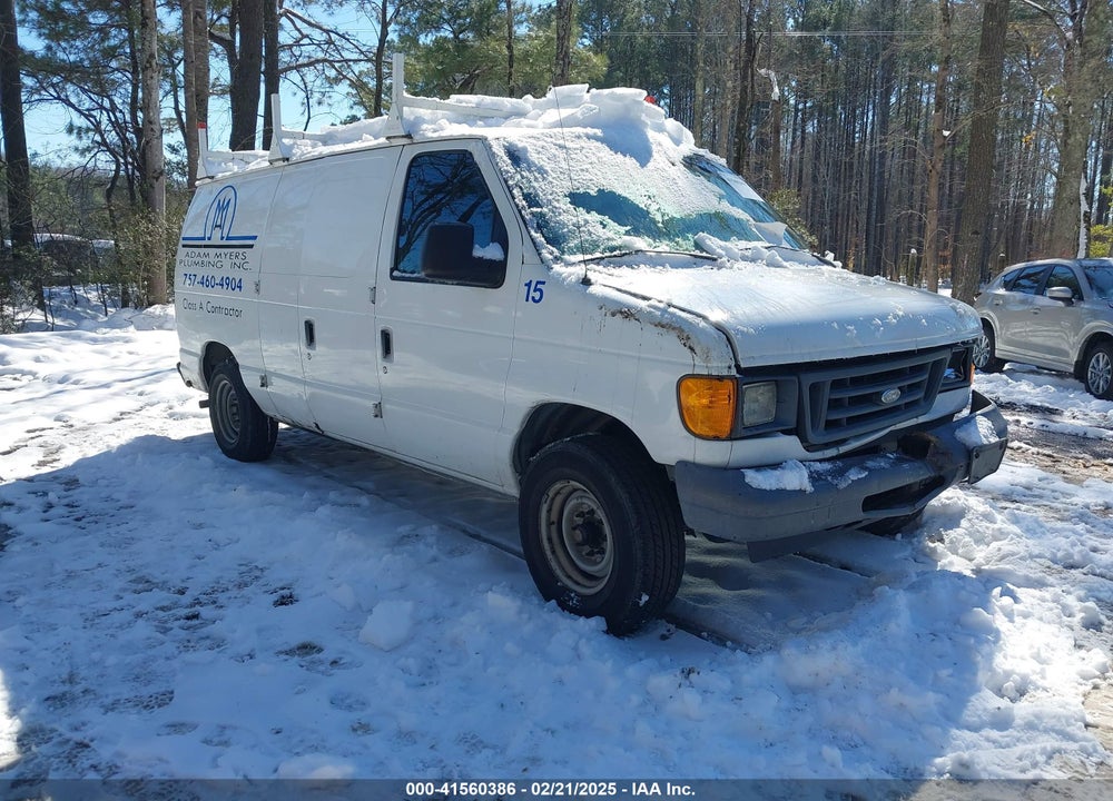 2007 FORD E-150 COMMERCIAL/RECREATIONAL VIN: 1FTNE14WX7DB23318