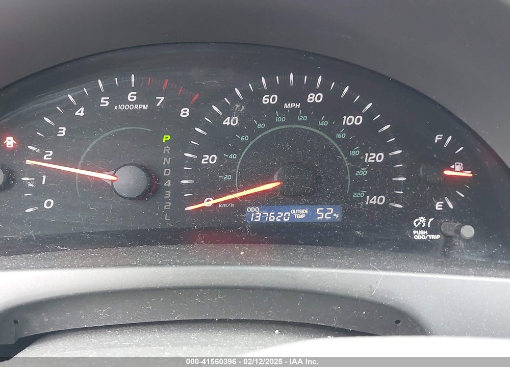 2008 TOYOTA CAMRY LE VIN: 4T1BE46K88U783885