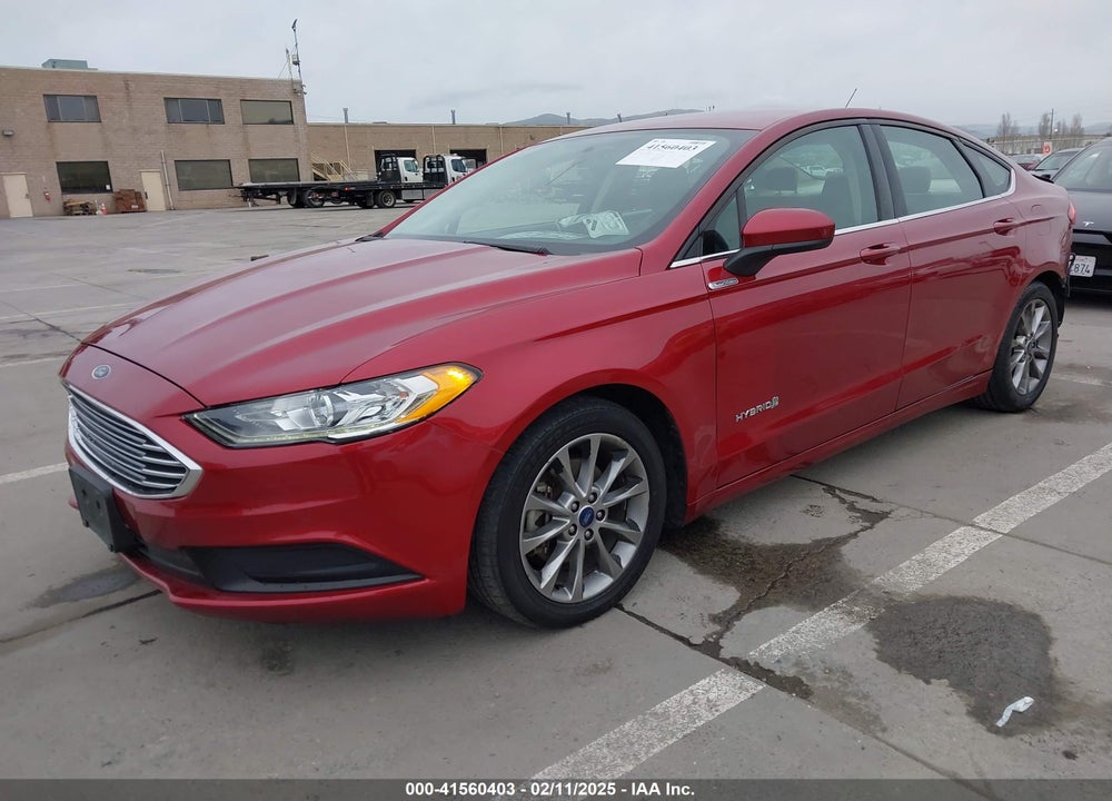 2017 FORD FUSION HYBRID VIN: 3FA6P0LU5HR237928