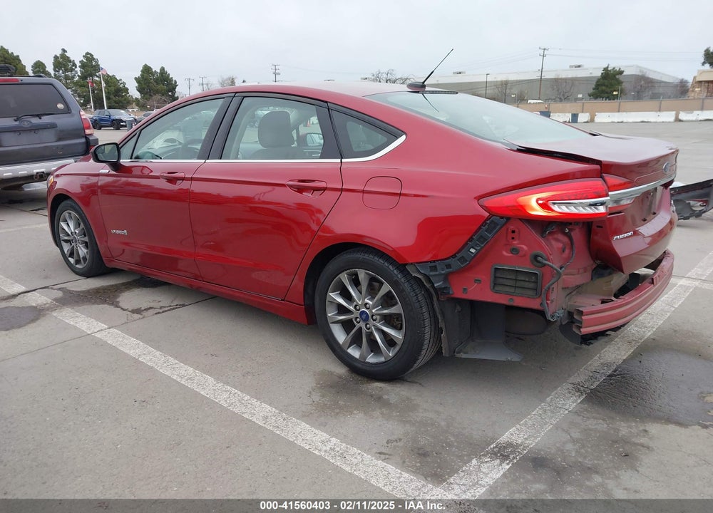 2017 FORD FUSION HYBRID VIN: 3FA6P0LU5HR237928