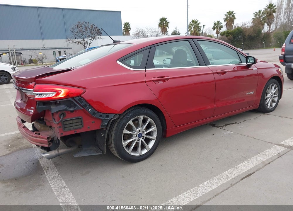 2017 FORD FUSION HYBRID VIN: 3FA6P0LU5HR237928