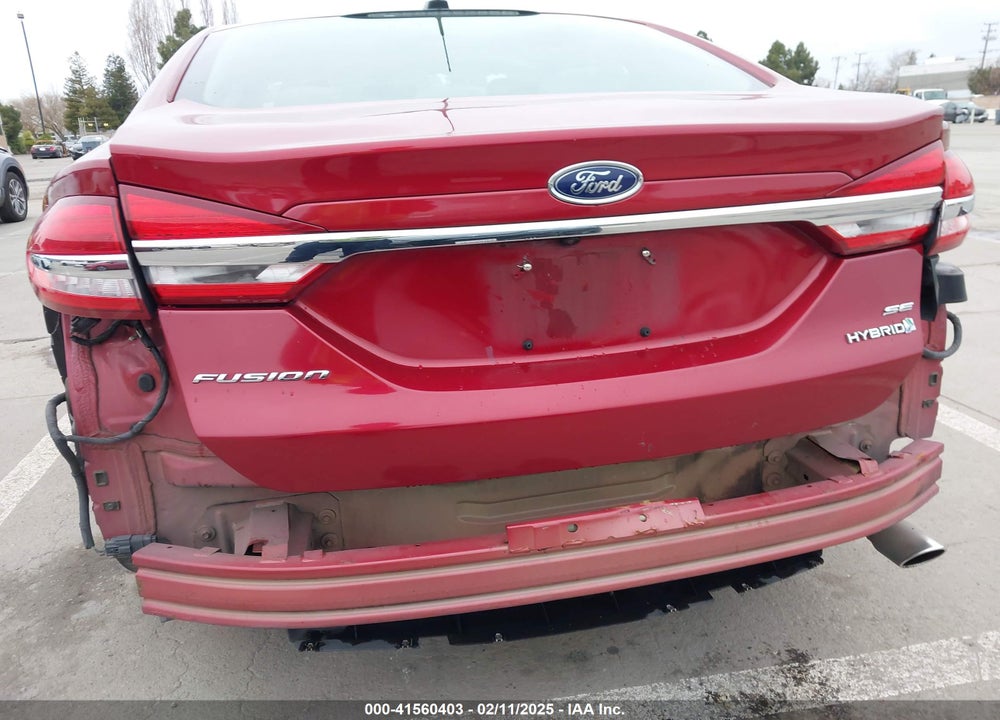 2017 FORD FUSION HYBRID VIN: 3FA6P0LU5HR237928