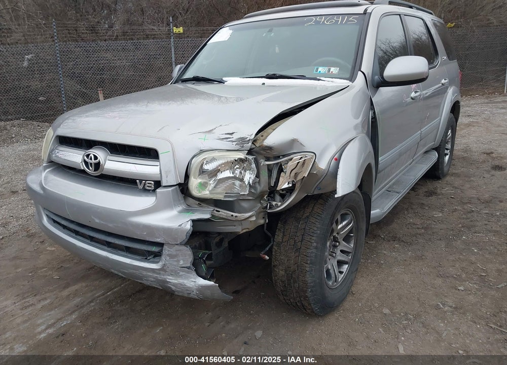 2005 TOYOTA SEQUOIA SR5 V8 VIN: 5TDBT44A95S246415