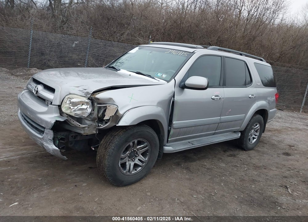 2005 TOYOTA SEQUOIA SR5 V8 VIN: 5TDBT44A95S246415