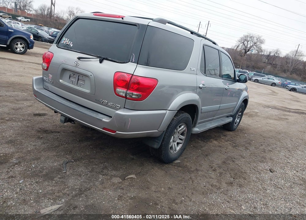 2005 TOYOTA SEQUOIA SR5 V8 VIN: 5TDBT44A95S246415