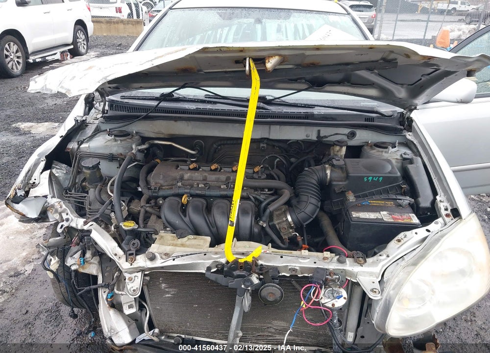 2006 TOYOTA COROLLA LE VIN: 2T1BR32E86C655501