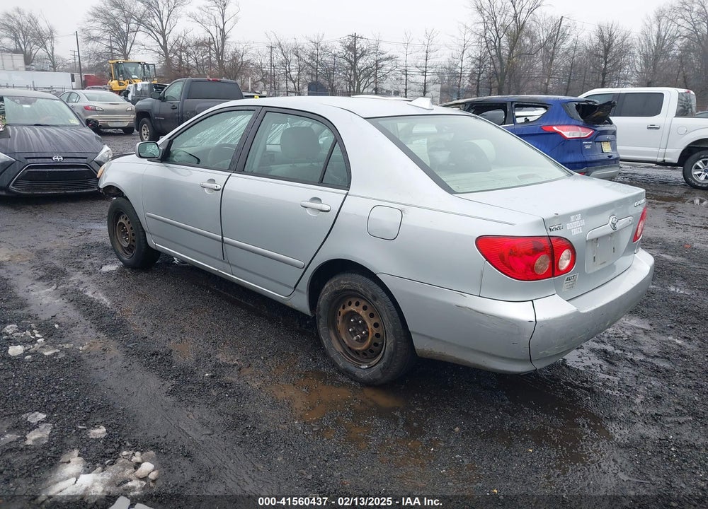 2006 TOYOTA COROLLA LE VIN: 2T1BR32E86C655501