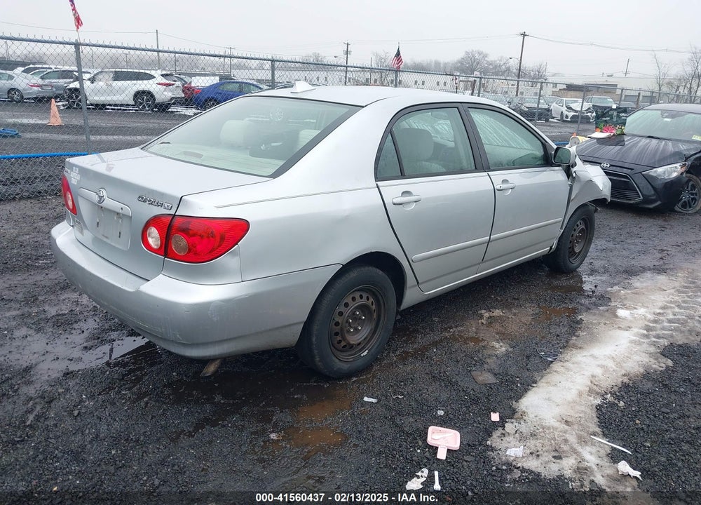 2006 TOYOTA COROLLA LE VIN: 2T1BR32E86C655501