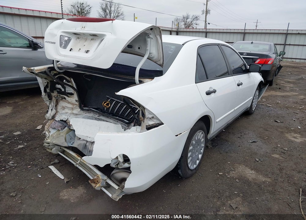 2006 HONDA ACCORD 2.4 VP VIN: 1HGCM561X6A023353
