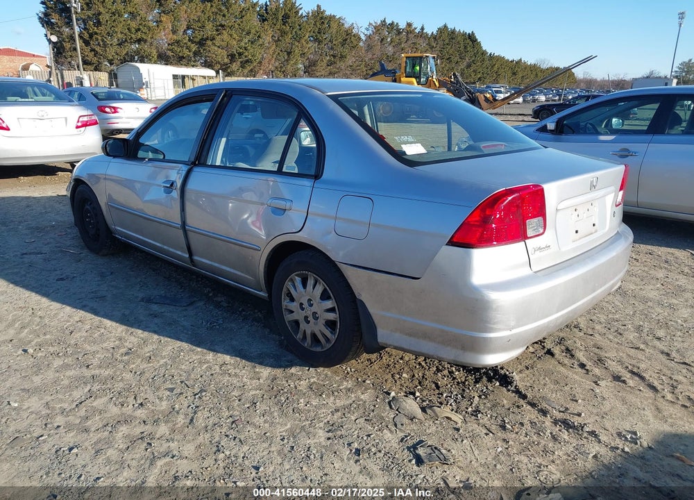 2005 HONDA CIVIC LX VIN: 2HGES16515H560753