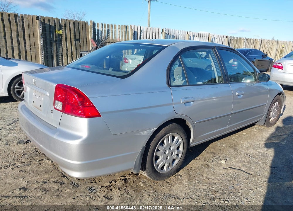 2005 HONDA CIVIC LX VIN: 2HGES16515H560753