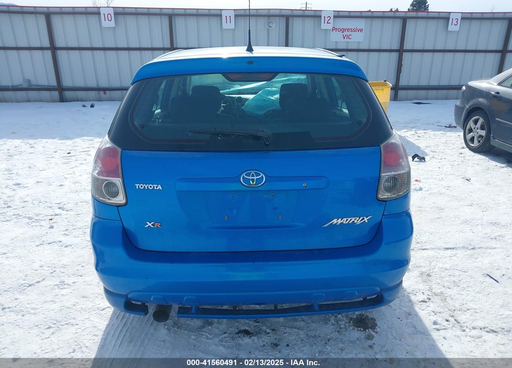 2008 TOYOTA MATRIX/XR VIN: 2T1KR32E48C702221