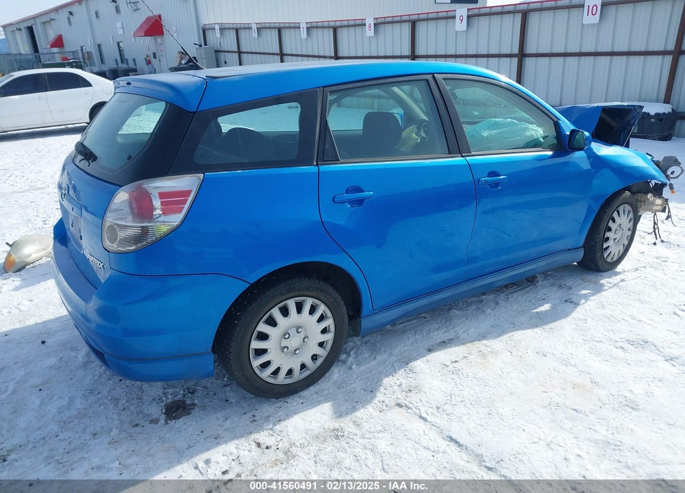 2008 TOYOTA MATRIX/XR VIN: 2T1KR32E48C702221