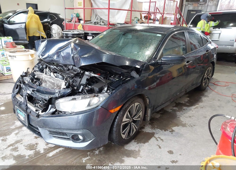 2016 HONDA CIVIC VIN: 19XFC1F74GE029949