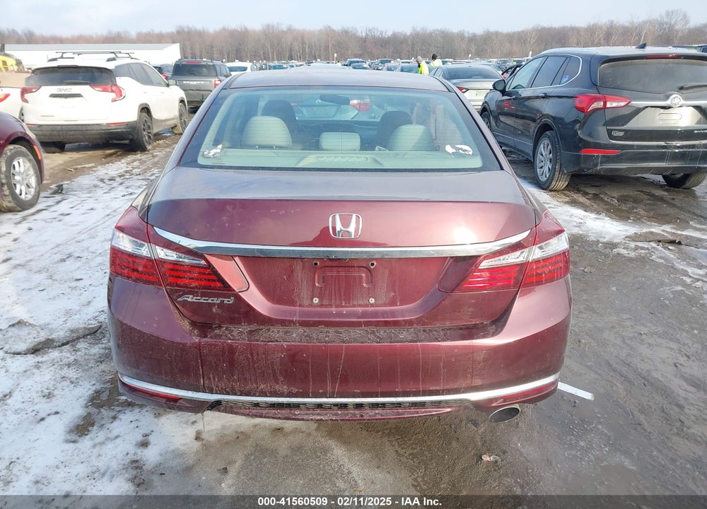2016 HONDA ACCORD VIN: 1HGCR2F36GA196550