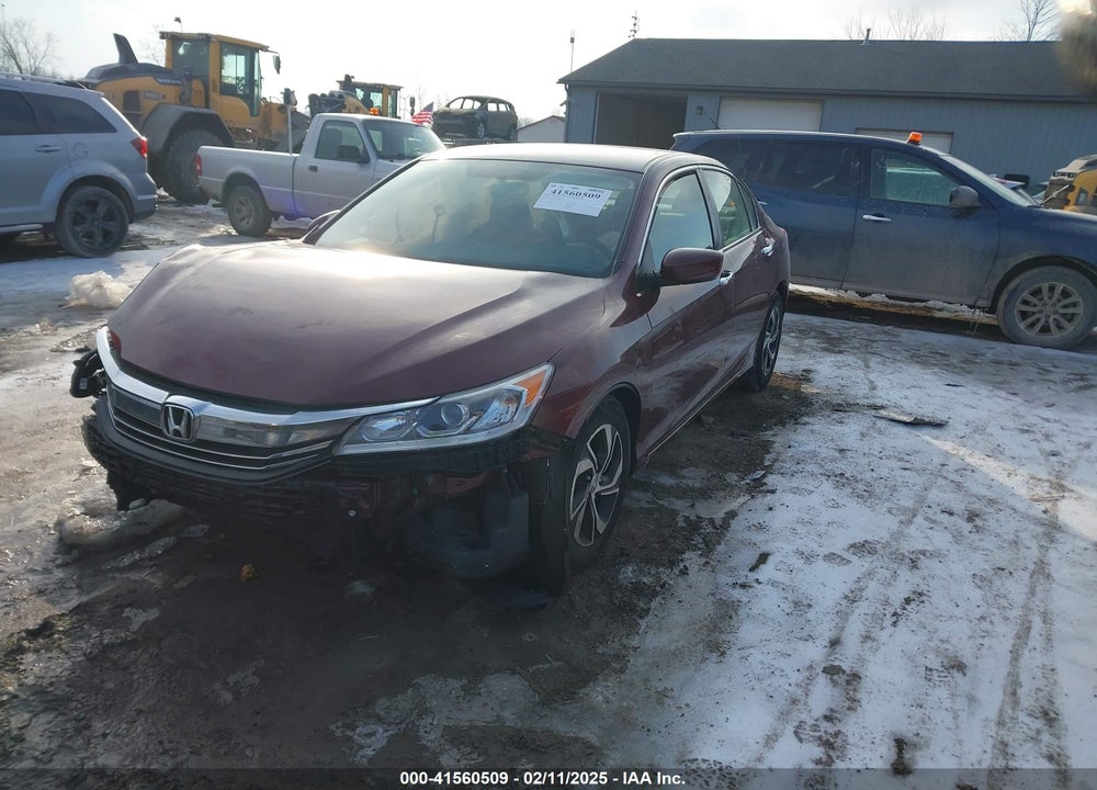 2016 HONDA ACCORD VIN: 1HGCR2F36GA196550