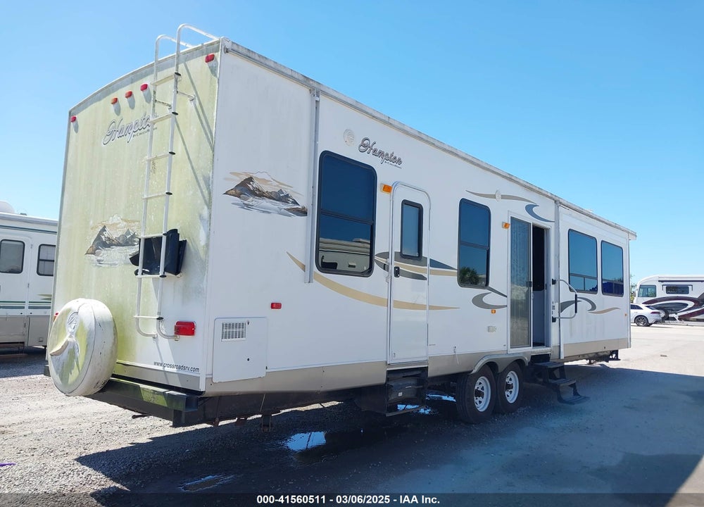 2012 CROSSROADS HAMPTON TRAVEL TRAILER VIN: 4V0TC3821CG002711