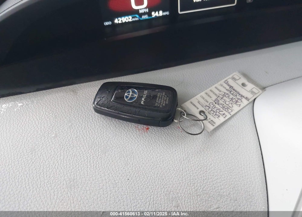 2022 TOYOTA PRIUS VIN: JTDKAMFU0N3155516