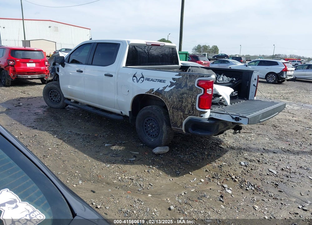 2021 CHEVROLET SILVERADO 1500 VIN: 3GCPYCEF5MG400692