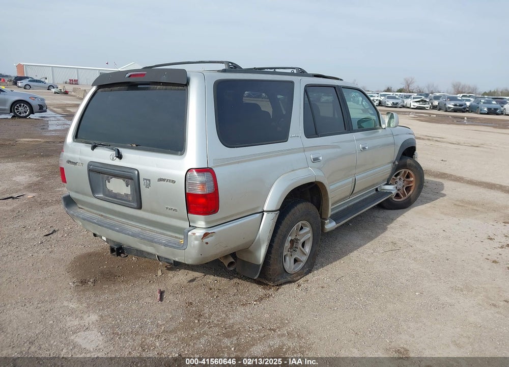 2000 TOYOTA 4RUNNER LIMITED V6 VIN: JT3GN87R6Y0146731