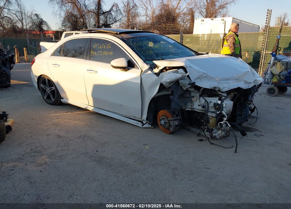 2019 MERCEDES-BENZ A 220 4MATIC VIN: WDD3G4FB5KW022123