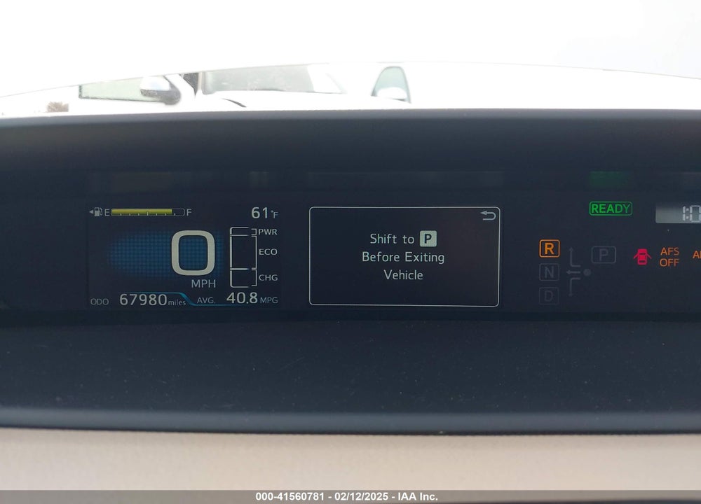 2020 TOYOTA PRIUS VIN: JTDKARFUXL3123733