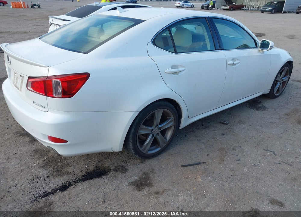 2012 LEXUS IS 250 VIN: JTHBF5C20C5180474