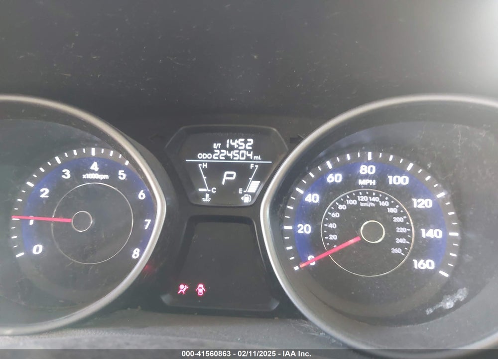 2013 HYUNDAI ELANTRA VIN: 5NPDH4AE8DH321384