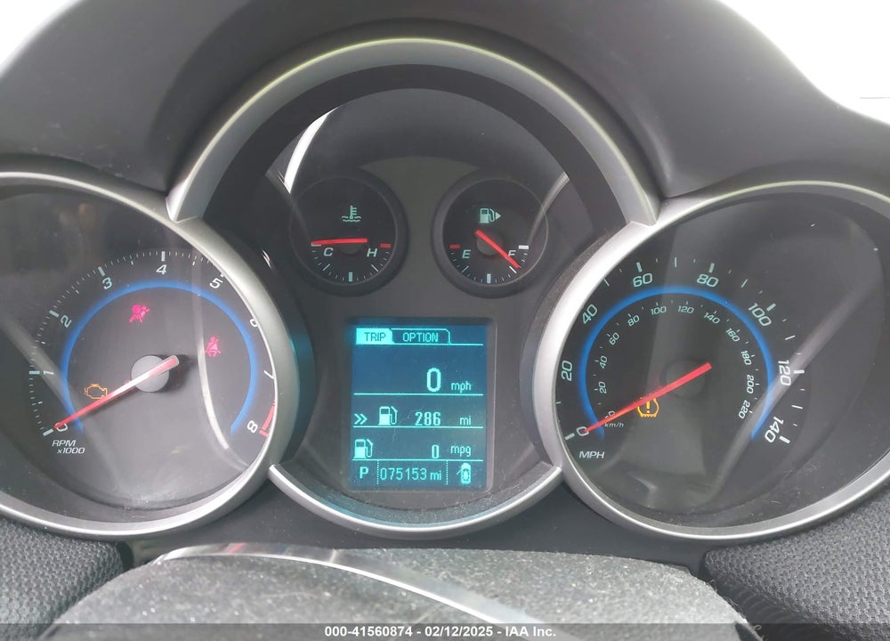 2016 CHEVROLET CRUZE LIMITED VIN: 1G1PE5SB4G7161005