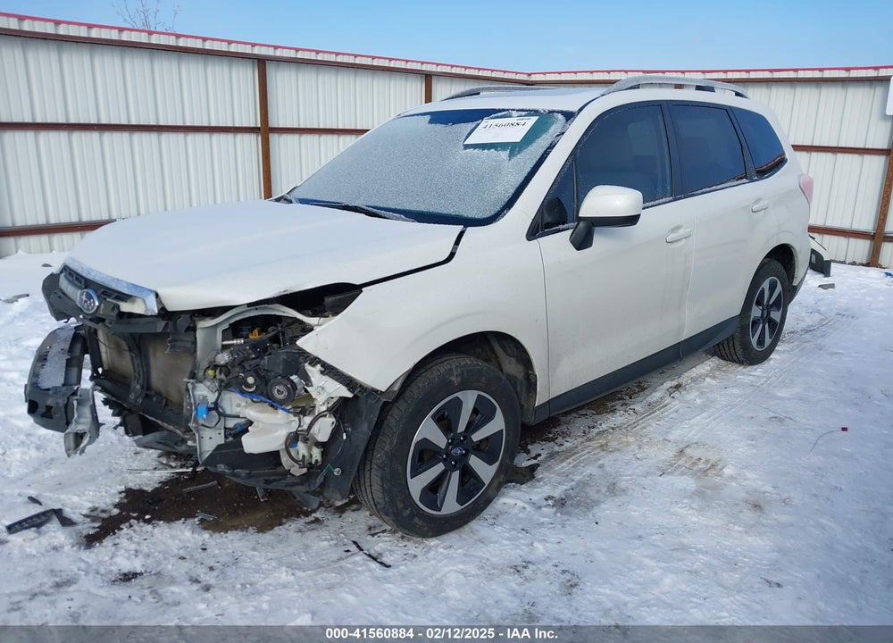 2018 SUBARU FORESTER 2.5I PREMIUM VIN: JF2SJADC8JH406001