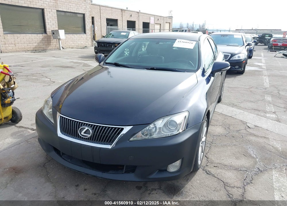 2009 LEXUS IS 250 VIN: JTHBK262195104051