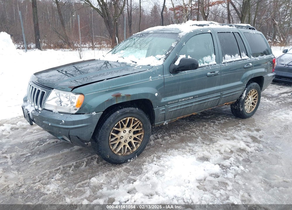2003 CHERO JEEP GRAND KEE LIMITED VIN: 1J4GW58S23C539698