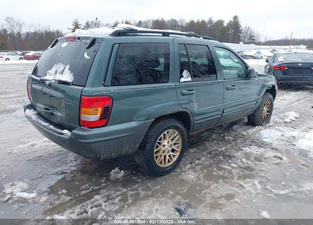 2003 CHERO JEEP GRAND KEE LIMITED VIN: 1J4GW58S23C539698